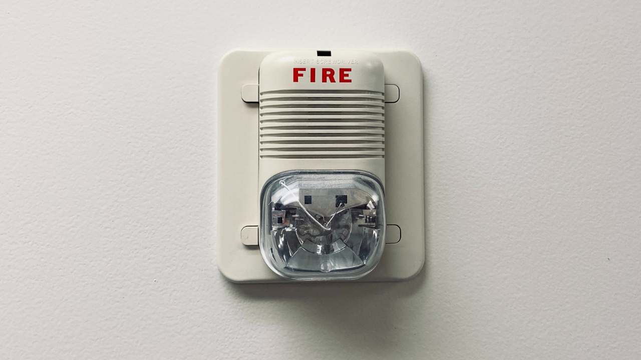 Fire Alarm on a wall