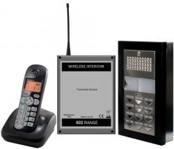 Wireless intercom with coded access